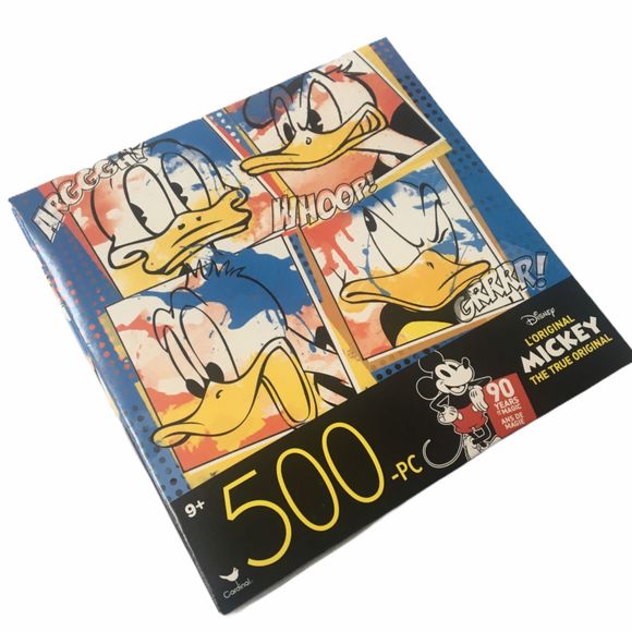 Disney Other - Disney 500 Piece Jigsaw Puzzle Donald Duck Blue